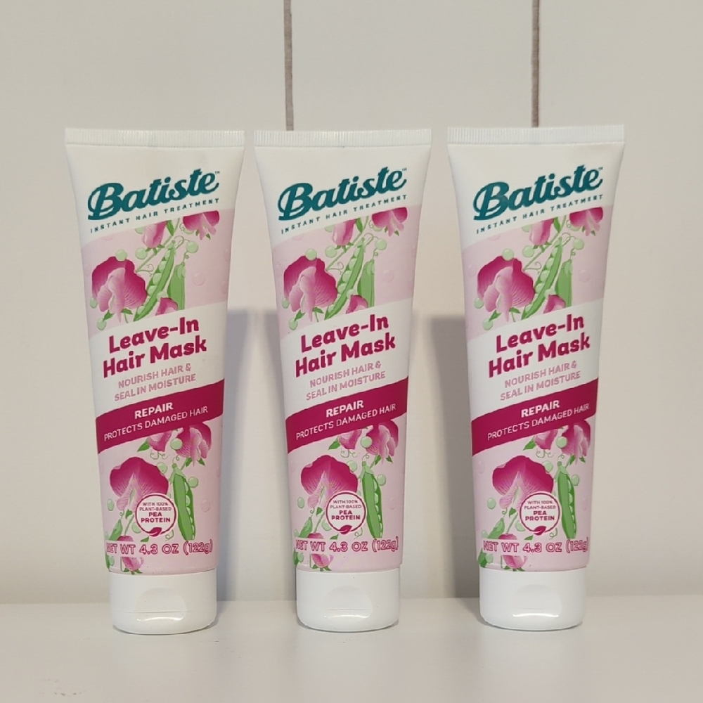 Batiste Leave-In Hair Mask 3 Pack Bundle